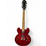 Used Epiphone Dot Studio Red Hollow Body Electric Guitar Red