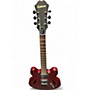 Used Epiphone Dot Studio Red Hollow Body Electric Guitar Red