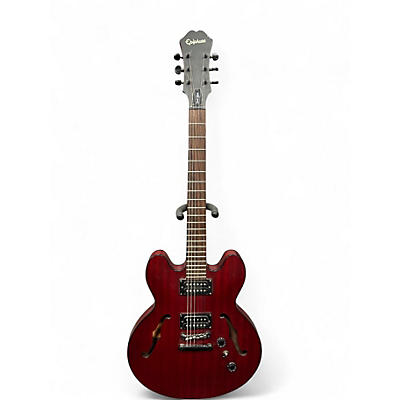 Used Epiphone Dot Studio Wine Red Hollow Body Electric Guitar