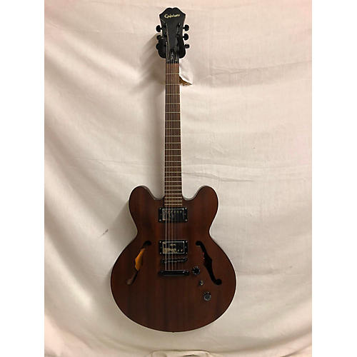 Epiphone Used Epiphone Dot Studio Worn Brown Hollow Body Electric Guitar Worn Brown