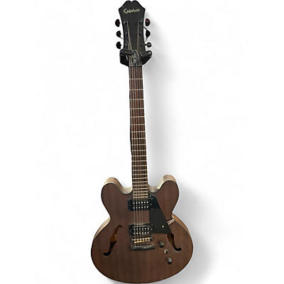 Used Epiphone Dot Studio Worn Brown Hollow Body Electric Guitar