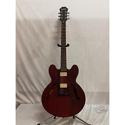 Epiphone Used Epiphone Dot Studio Worn Cherry Hollow Body Electric Guitar