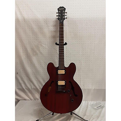 Epiphone Used Epiphone Dot Studio Worn Cherry Hollow Body Electric Guitar Worn Cherry