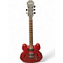 Used Epiphone Dot Studio Worn Cherry Hollow Body Electric Guitar Worn Cherry