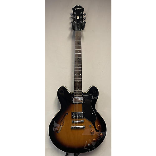 Epiphone Used Epiphone Dot Tobacco Sunburst Hollow Body Electric Guitar Tobacco Sunburst