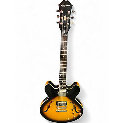 Used Epiphone Dot VS Sunburst Hollow Body Electric Guitar