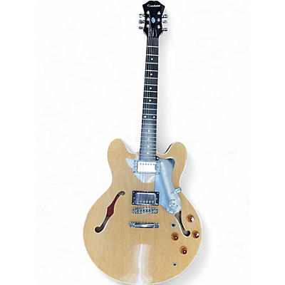Used Epiphone Dot Vintage Natural Hollow Body Electric Guitar