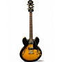 Used Epiphone Dot Vintage Sunburst Hollow Body Electric Guitar Vintage Sunburst