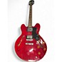 Used Epiphone Dot Worn Cherry Hollow Body Electric Guitar Worn Cherry
