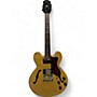 Used Epiphone Dot Yellow Hollow Body Electric Guitar Yellow