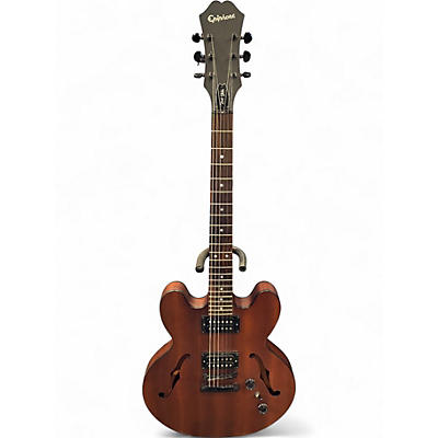 Used Epiphone Dot studio wb Worn Brown Hollow Body Electric Guitar