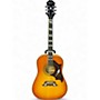 Used Epiphone Dove Pro VINTAGE BURST Acoustic Electric Guitar VINTAGE BURST