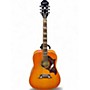 Used Epiphone Dove Studio 2 Color Sunburst Acoustic Electric Guitar 2 Color Sunburst