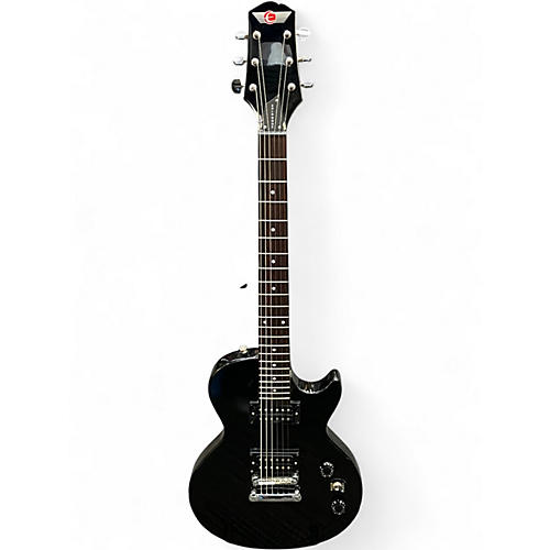 Used Epiphone E-Series Basher Black Solid Body Electric Guitar Black