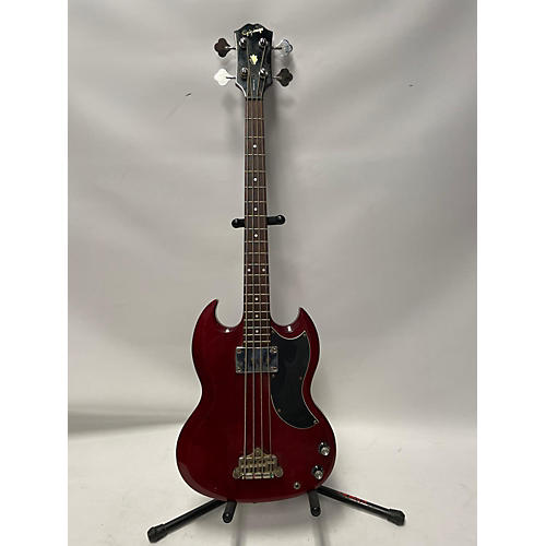 Epiphone Used Epiphone E1 Red Electric Bass Guitar Red