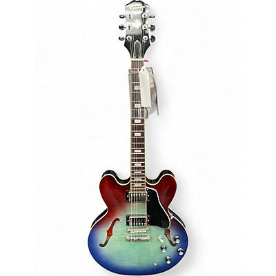Used Epiphone E335  BLUEBERRY BURST Hollow Body Electric Guitar