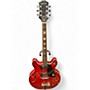Used Epiphone EA 250 Red Hollow Body Electric Guitar Red
