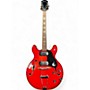 Used Epiphone EA250 Red Hollow Body Electric Guitar Red