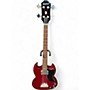 Used Epiphone EB-0 Cherry Electric Bass Guitar Cherry