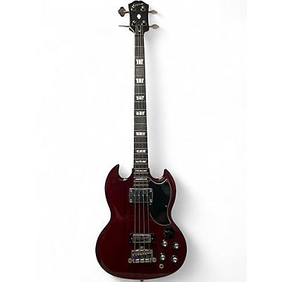 Used Epiphone EB-3 Cherry Electric Bass Guitar