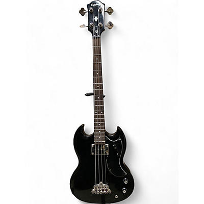 Epiphone Used Epiphone EB Black Electric Bass Guitar