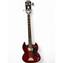 Used Epiphone EB0 Cherry Electric Bass Guitar Cherry