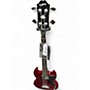 Used Epiphone EB0 Cherry Electric Bass Guitar Cherry