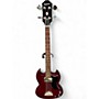Used Epiphone EB0 Cherry Electric Bass Guitar Cherry