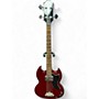 Used Epiphone EB0 Cherry Electric Bass Guitar Cherry