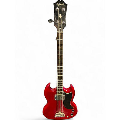 Epiphone Used Epiphone EB1 Cherry Electric Bass Guitar