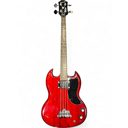 Used Epiphone EB1 Cherry Electric Bass Guitar Cherry