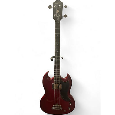 Used Epiphone EB1 Cherry Electric Bass Guitar