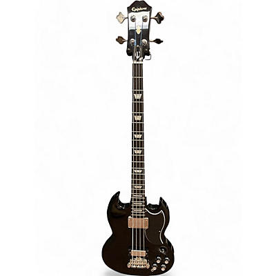 Epiphone Used Epiphone EB3 Black Electric Bass Guitar