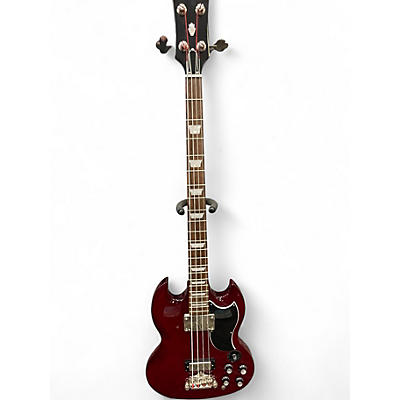 Used Epiphone EB3 Cherry Electric Bass Guitar