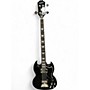 Used Epiphone EB3 Ebony Electric Bass Guitar Ebony
