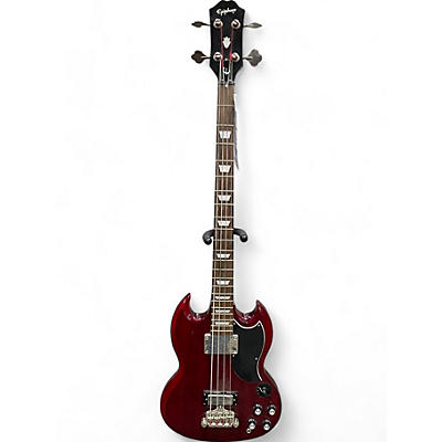 Used Epiphone EB3 Heritage Cherry Electric Bass Guitar