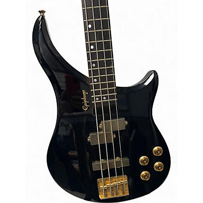 Used Epiphone EBM-4B Black Electric Bass Guitar