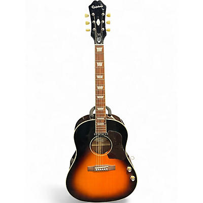 Used Epiphone EJ160E John Lennon Signature 2 Color Sunburst Acoustic Electric Guitar