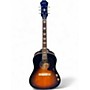 Used Epiphone EJ160E John Lennon Signature 3 Color Sunburst Acoustic Electric Guitar 3 Color Sunburst