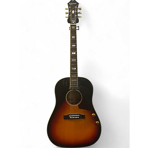 Epiphone Used Epiphone EJ160E John Lennon Signature 3 Tone Sunburst Acoustic Electric Guitar 3 Tone Sunburst