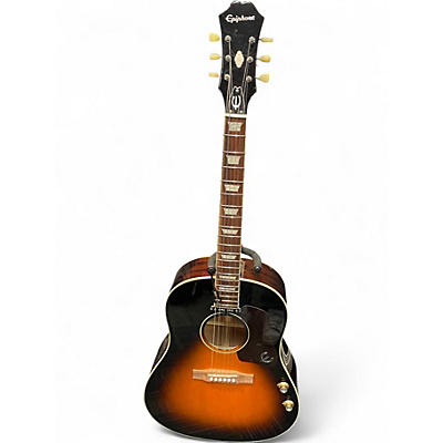 Used Epiphone EJ160E John Lennon Signature Sunburst Acoustic Electric Guitar