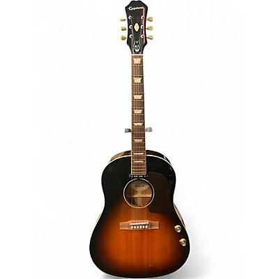 Used Epiphone EJ160E John Lennon Signature Sunburst Acoustic Electric Guitar
