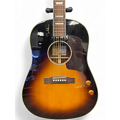 Used Epiphone EJ160E John Lennon Signature Tobacco Sunburst Acoustic Electric Guitar