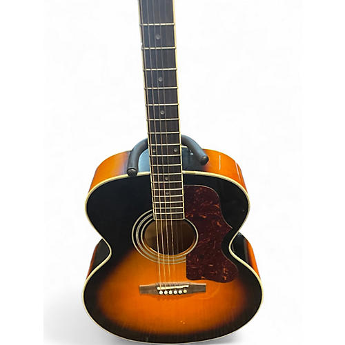 Used Epiphone EJ200 Artist 3 Color Sunburst Acoustic Guitar 3 Color Sunburst