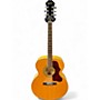 Used Epiphone EJ200 Artist Natural Acoustic Guitar Natural