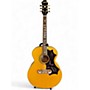 Used Epiphone EJ200E Elvis Presley  Natual Acoustic Electric Guitar Natual