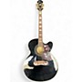 Used Epiphone EJ200SCE Black Acoustic Electric Guitar Black