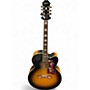 Used Epiphone EJ200SCE Sunburst Acoustic Electric Guitar Sunburst
