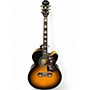 Used Epiphone EJ200SCE Sunburst Acoustic Electric Guitar Sunburst