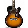 Used Epiphone EJ200SCE Vintage Sunburst Acoustic Electric Guitar Vintage Sunburst